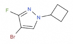 4-bromo-1-cyclobutyl-3-fluoro-1H-pyrazole
