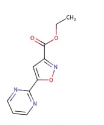 ethyl 5-(pyrimidin-2-yl)isoxazole-3-carboxylate