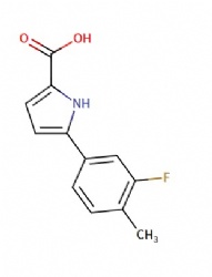 5-(3-Fluoro-4-methylphenyl)-1H-pyrrole-2-carboxylic acid