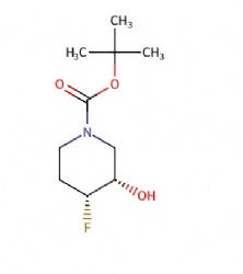 cis-Tert-butyl 4-fluoro-3-hydroxypiperidine-1-carboxylate