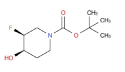 (3S,4R)-1-Boc-3-fluoro-4-hydroxypiperidine
