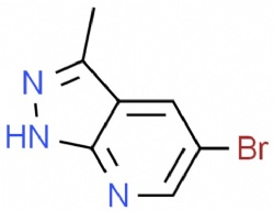 5-Bromo-3-methyl-1H-pyrazolo(3,4-b)pyridine
