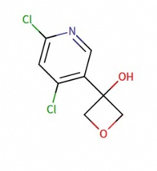 3-(4,6-dichloropyridin-3-yl)oxetan-3-ol
