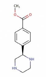methyl (R)-4-(piperazin-2-yl)benzoate