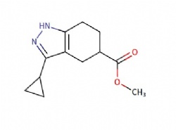 Methyl 3-cyclopropyl-4,5,6,7-tetrahydro-1H-indazole-5-carboxylate