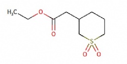 Ethyl 2-(1,1-dioxidotetrahydro-2H-thiopyran-3-yl)acetate