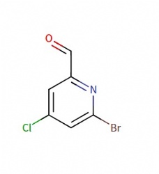 6-bromo-4-chloropicolinaldehyde