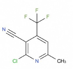 2-chloro-6-methyl-4-(trifluoromethyl)nicotinonitrile
