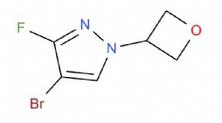 4-bromo-3-fluoro-1-(oxetan-3-yl)-1H-pyrazole