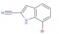 7-Bromo-1H-indole-2-carbonitrile