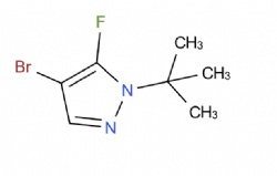 4-bromo-1-(tert-butyl)-5-fluoro-1H-pyrazole