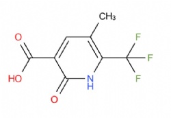1,2-Dihydro-5-methyl-2-oxo-6-(trifluoromethyl)-3-pyridinecarboxylic acid