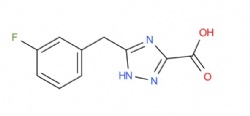 5-(3-fluorobenzyl)-1H-1,2,4-triazole-3-carboxylic acid
