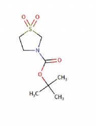 tert-butyl thiazolidine-3-carboxylate 1,1-dioxide