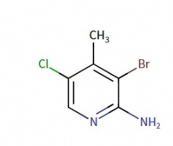 3-bromo-5-chloro-4-methylpyridin-2-amine