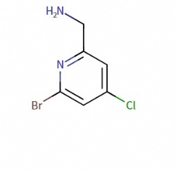 (6-bromo-4-chloropyridin-2-yl)methanamine