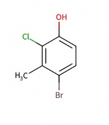 4-bromo-2-chloro-3-methylphenol