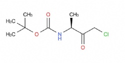 tert-butyl N-((2S)-4-chloro-3-oxobutan-2-yl)carbamate