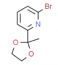 2-Bromo-6-(2-methyl-1,3-dioxolan-2-yl)pyridine