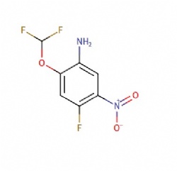 2-(difluoromethoxy)-4-fluoro-5-nitroaniline