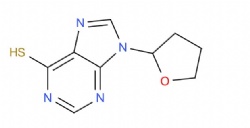 9-(tetrahydrofuran-2-yl)-9H-purine-6-thiol