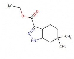 6,6-Dimethyl-4,5,6,7-tetrahydro-1H-indazole-3-carboxylic acid ethyl ester