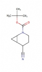Tert-butyl 5-cyano-2-azabicyclo(4.1.0)heptane-2-carboxylate