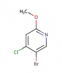 5-bromo-4-chloro-2-methoxypyridine