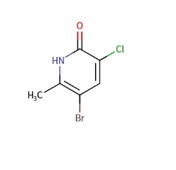 5-bromo-3-chloro-6-methylpyridin-2(1H)-one