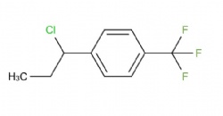 1-(1-chloropropyl)-4-(trifluoromethyl)benzene