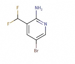 5-bromo-3-(difluoromethyl)pyridin-2-amine