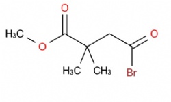 methyl 4-bromo-2,2-dimethyl-4-oxobutanoate