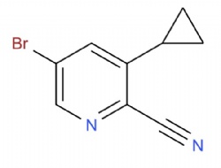 5-bromo-3-cyclopropylpicolinonitrile