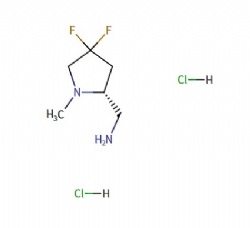 [(2R)-4,4-Difluoro-1-methylpyrrolidin-2-yl]methanamine dihydrochloride