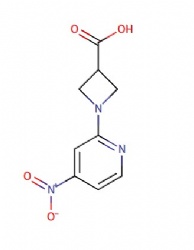1-(4-nitropyridin-2-yl)azetidine-3-carboxylic acid