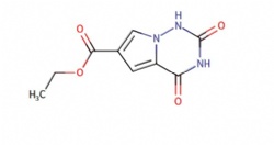 Ethyl 2,4-dioxo-1,2,3,4-tetrahydropyrrolo[2,1-f][1,2,4]triazine-6-carboxylate