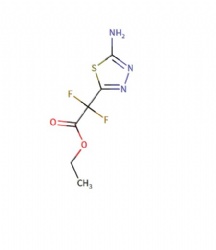 Ethyl 2-(5-amino-1,3,4-thiadiazol-2-yl)-2,2-difluoroacetate