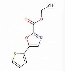 ethyl 5-(thiophen-2-yl)oxazole-2-carboxylate