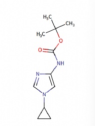 tert-Butyl (1-cyclopropyl-1H-imidazol-4-yl)carbamate