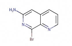 8-bromo-1,7-naphthyridin-6-amine