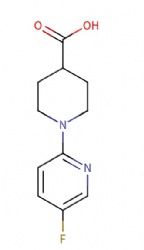 1-(5-fluoropyridin-2-yl)piperidine-4-carboxylic acid