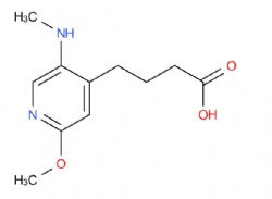 4-(2-methoxy-5-(methylamino)pyridin-4-yl)butanoic acid