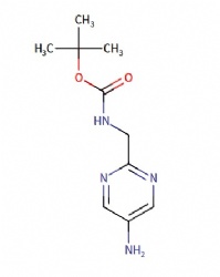 tert-butyl ((5-aminopyrimidin-2-yl)methyl)carbamate