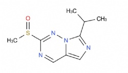 7-isopropyl-2-(methylsulfinyl)imidazo[5,1-f][1,2,4]triazine