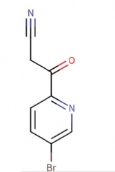 3-(5-bromopyridin-2-yl)-3-oxopropanenitrile