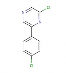 2-chloro-6-(4-chlorophenyl)pyrazine
