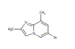 6-bromo-2,8-dimethylimidazo[1,2-a]pyridine