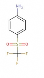4-((trifluoromethyl)sulfonyl)aniline