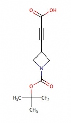 3-{1-[(tert-butoxy)carbonyl]azetidin-3-yl}prop-2-ynoic acid