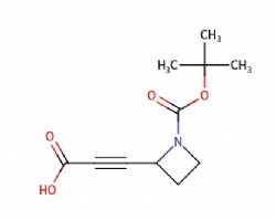 3-(1-(tert-butoxycarbonyl)azetidin-2-yl)propiolic acid